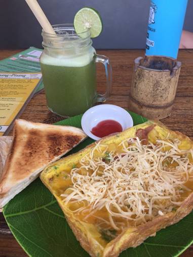 Delicious Breakfast in Bali