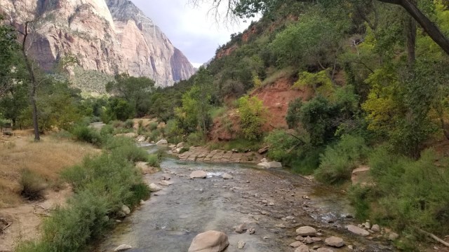Zion National Park, Utah with the Virgin River
