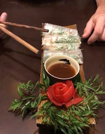 Catfish Spring Rolls at Highway4 - Hanoi Vietnam