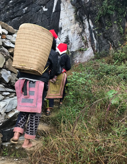 Our guides from Dao Village - Sapa